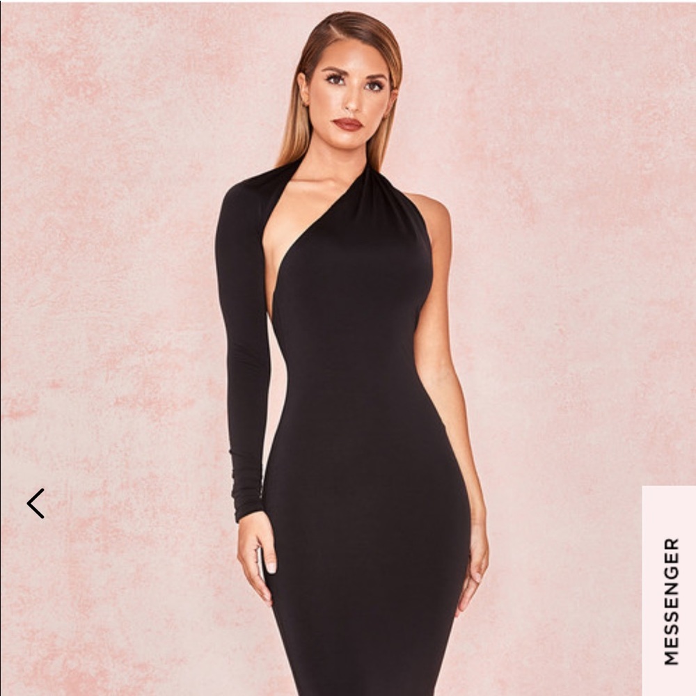House of CB Merveille Black Gown M